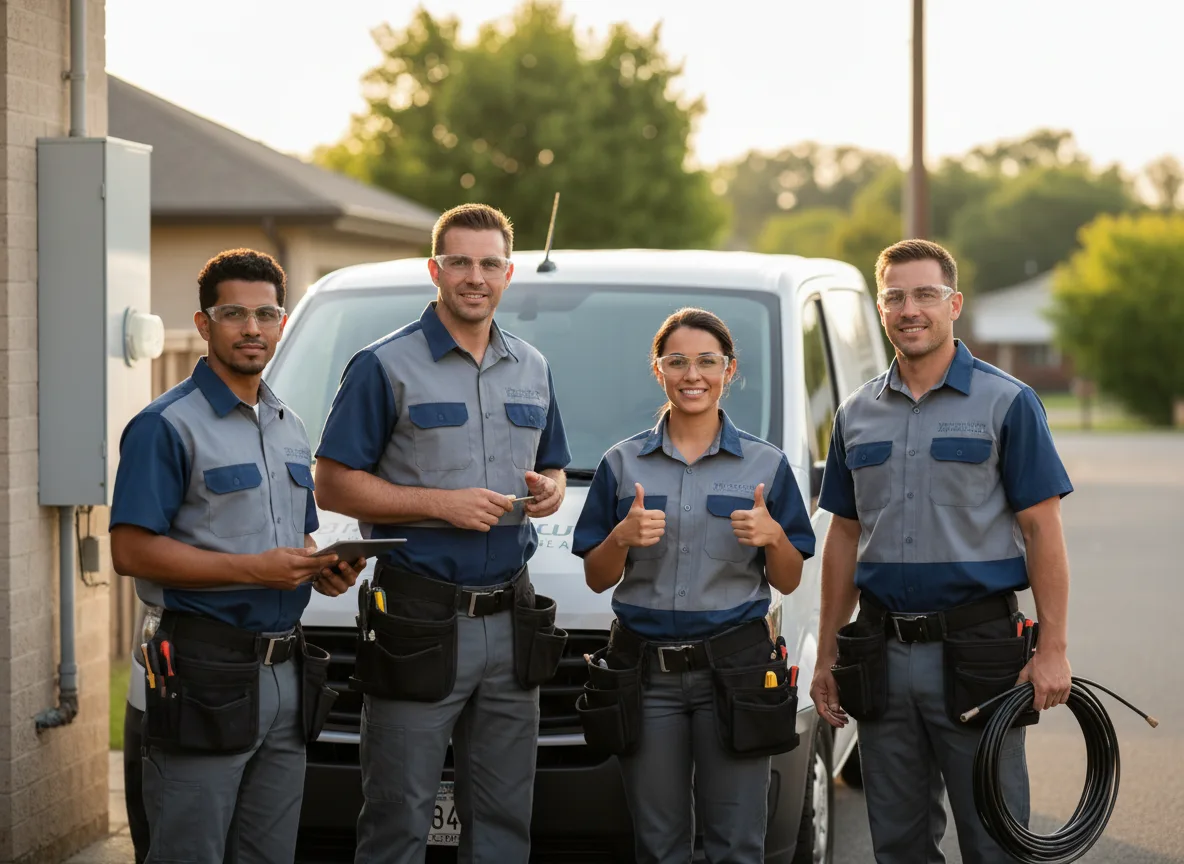 Residential electrical contractor serving homeowners in Brooklyn, IA